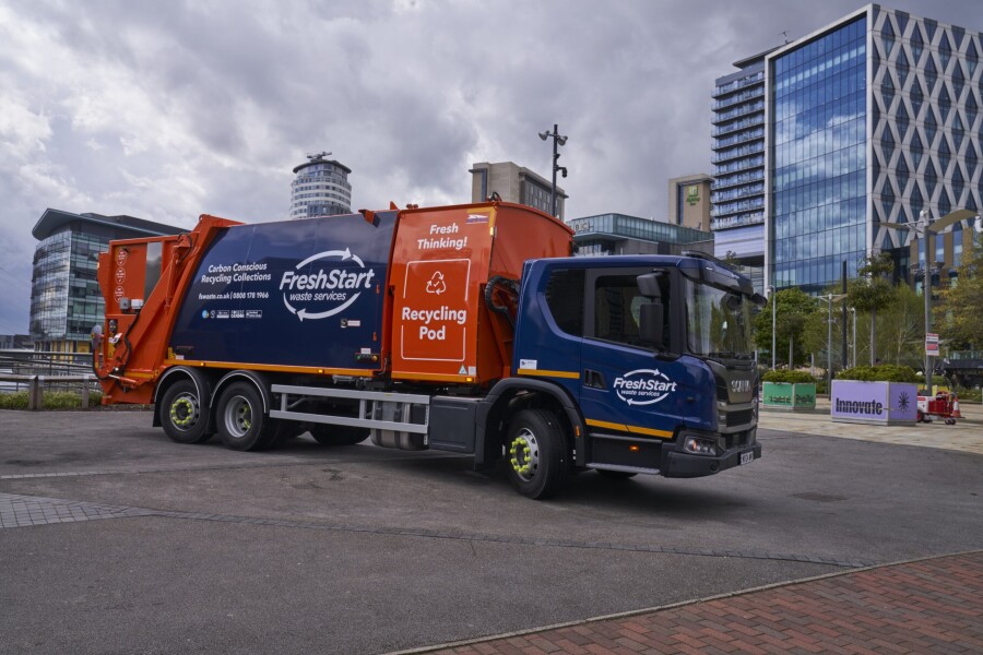 Fresh Start Waste Services receive Eco-Friendly Fleet